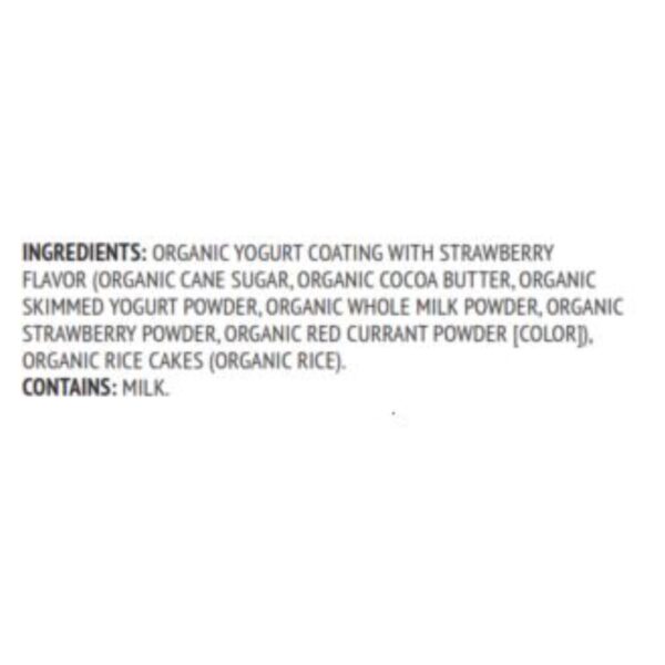 Woodstock Organic Strawberry Yogurt Rice Bites - Case Of 8 - 2.1 Oz - Image 2