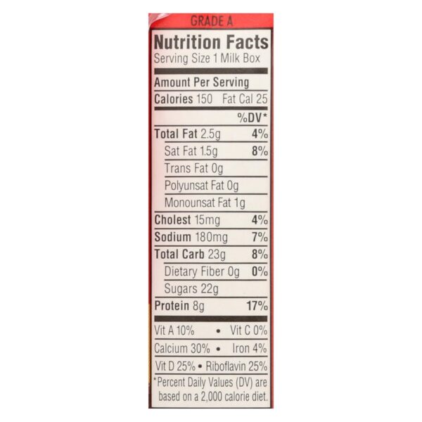 Horizon Organic Dairy Milk - Organic - 1 Percent - Lowfat - Box - Chocolate - Plus Dha Omega-3 - 6/8 Oz - Case Of 3 - Image 3