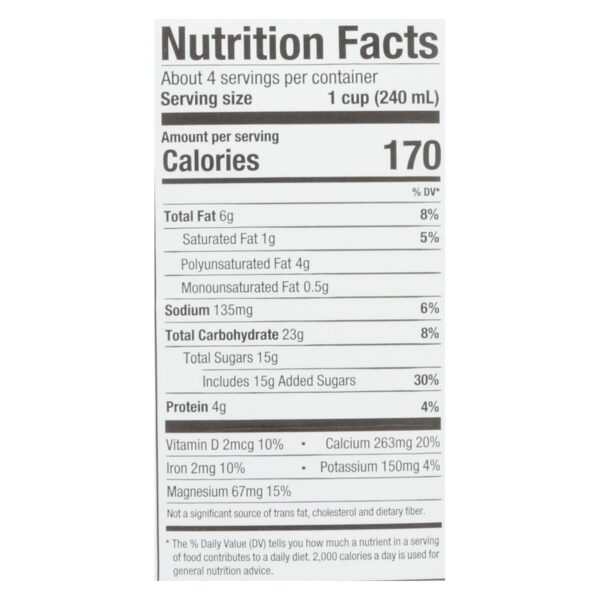 Pacific Natural Foods Hemp Vanilla - Non Dairy - Case Of 12 - 32 Fl Oz. - Image 3
