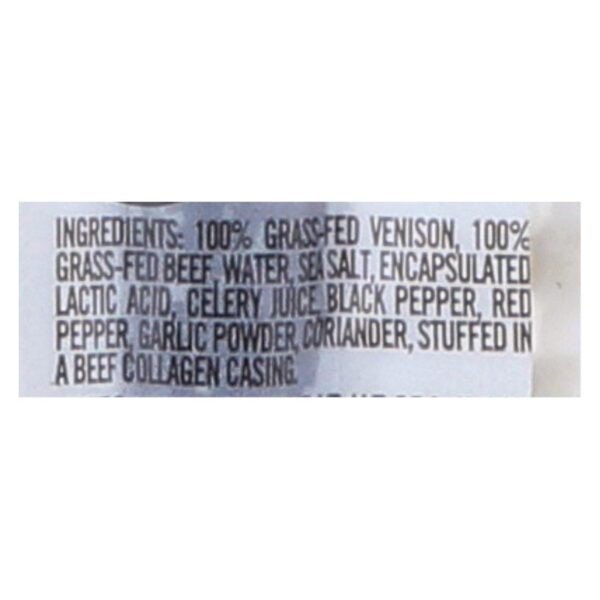 Chomps Venison Sticks - Pepper - Salt - Case Of 24 - 1.15 Oz - Image 3