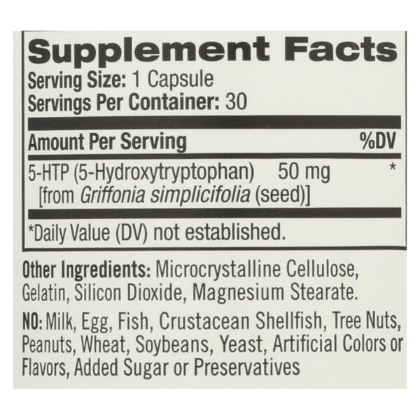 Natrol 5-htp - 50 Mg - 30 Caps - Image 2