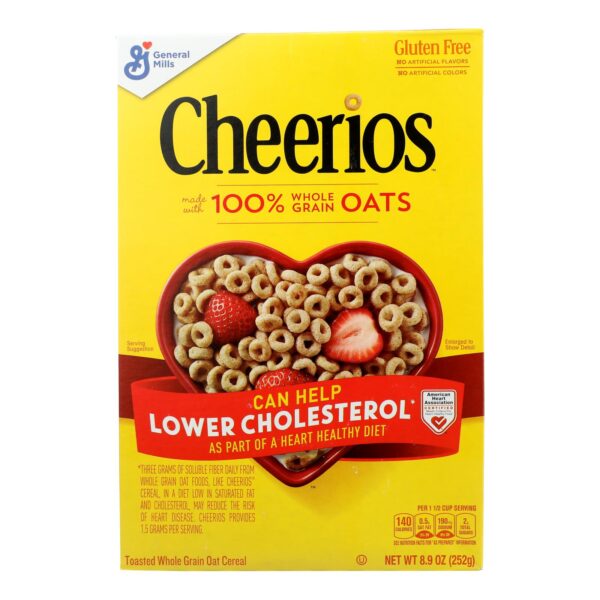 General Mills Cereal Whole Grain Oat  - Case Of 12 - 8.9 Oz