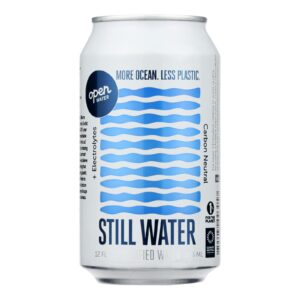 Open Water - Water Stl Elctrlyts Almond Can - Case Of 12-12 Fz