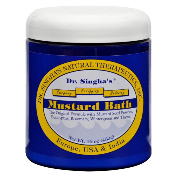 Dr. Singha's Mustard Bath - 16 Oz - Image 2