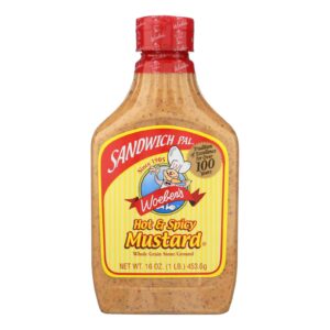 Woeber's Sandwich Pal - Hot And Spicy - Case Of 6 - 16 Oz.