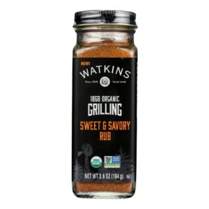 Watkins - Rub Sweet/savory - Case Of 3-3.6 Oz