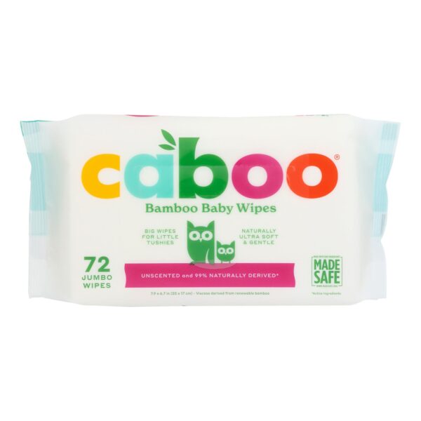 Caboo - Baby Wipes Bamboo 72 Count - Case Of 12-1 Count