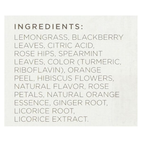 Tazo Tea Herbal Tea - Wild Sweet Orange - Case Of 6 - 20 Bag - Image 2
