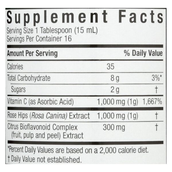 Nature's Answer - Liquid Vitamin C - 8 Fl Oz - Image 2