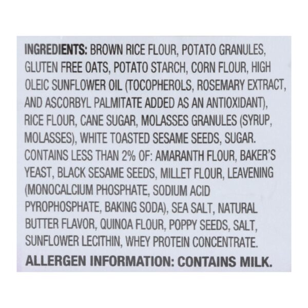 Miltons Gluten Free Baked Crackers - Multi Grain - Case Of 12 - 4.5 Oz. - Image 2