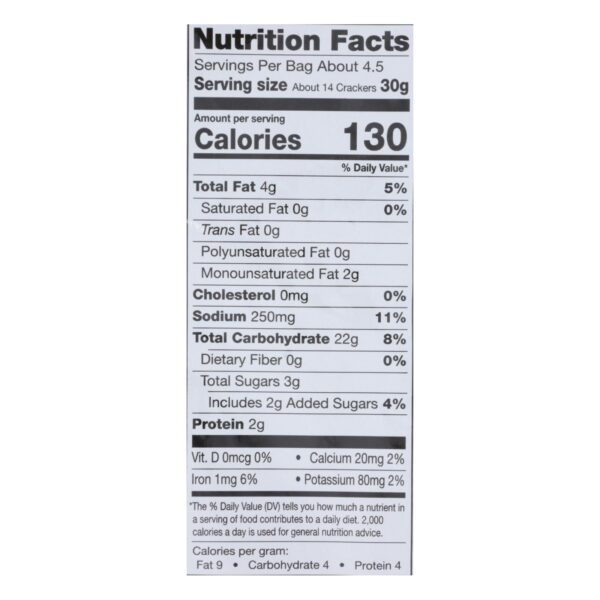 Miltons Gluten Free Baked Crackers - Multi Grain - Case Of 12 - 4.5 Oz. - Image 3