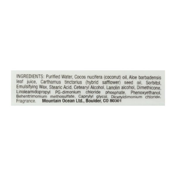 Mountain Ocean - Skin Trip Moisturizer -  Coconut - 8 Oz - Image 2