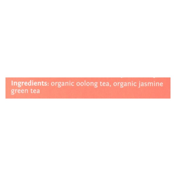 Steep By Bigelow Organic Oolong And Jasmine Green Tea  - Case Of 6 - 20 Bags - Image 2