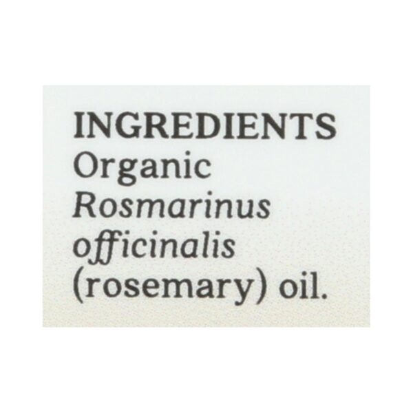 Aura Cacia - Essential Oil - Rosemary Verbenone - Case Of 1 - .25 Fl Oz. - Image 2