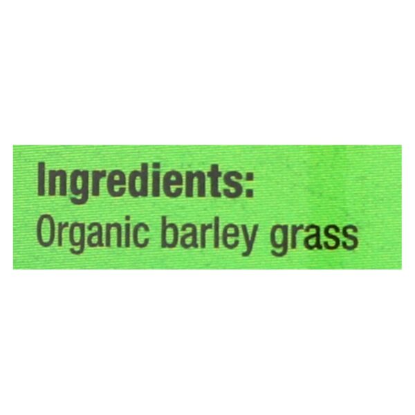 Pines International 100% Organic Barley Grass Powder - 3.5 Oz - Image 2