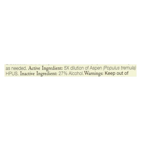 Bach Flower Remedies Essence Aspen - 0.7 Fl Oz - Image 2