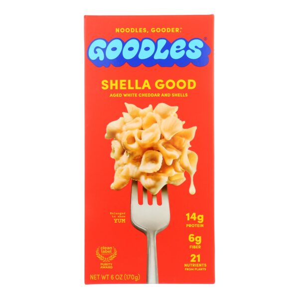 Goodles - Mac & Cheese Shella Good - Case Of 12-6 Oz