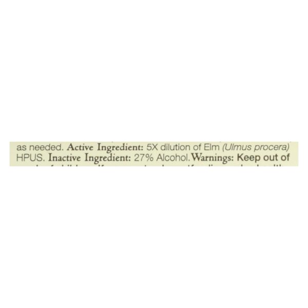 Bach Flower Remedies Essence Elm - 0.7 Fl Oz - Image 2