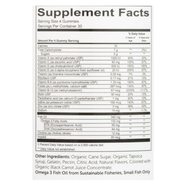 Smartypants Gummy Vitamin - Kids Complete - Cherry - 120 Count - Image 2
