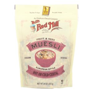 Bob's Red Mill - Cereal - Fruit & Seed Muesli - Case Of 4 - 14 Oz