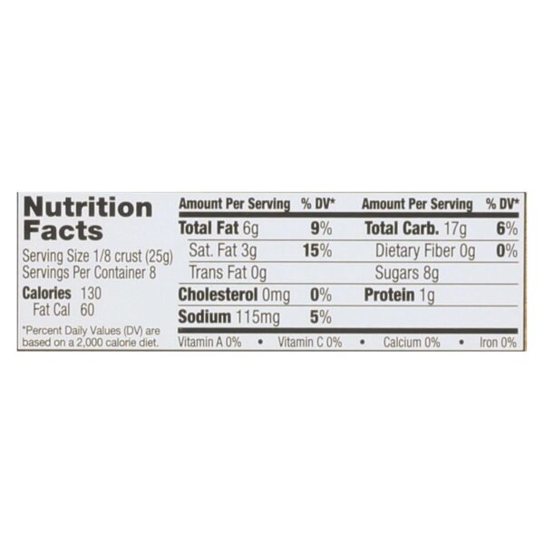 Midel Gluten Free Graham Style Pie Crust - Case Of 12 - 7.1 Oz. - Image 2