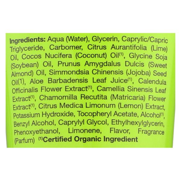 Alba Botanica - Moisturizing Cream Shave For Men And Women Coconut Lime - 8 Fl Oz - Image 2