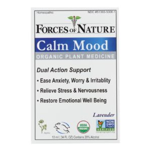 Forces Of Nature - Calm Mood - 1 Each-10 Ml