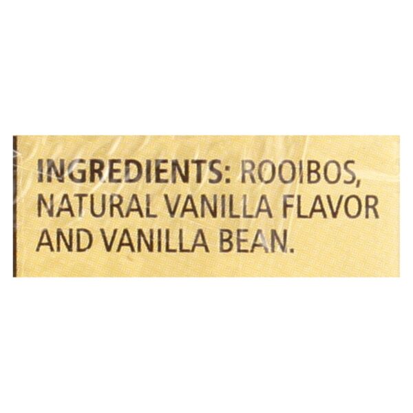 Celestial Seasonings Red Tea Caffeine Free Madagascar Vanilla - 20 Tea Bags - Case Of 6 - Image 2