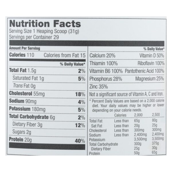 Designer Whey - Protein Powder - Chocolate - 2 Lbs - Image 2