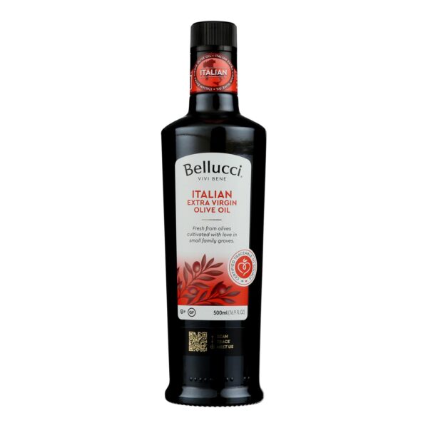 Bellucci Premium Olive Oil - Extra Virgin - Case Of 6 - 500 Ml