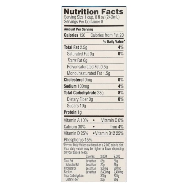 Rice Dream Original Rice Drink - Enriched Organic - Case Of 8 - 64 Fl Oz. - Image 2
