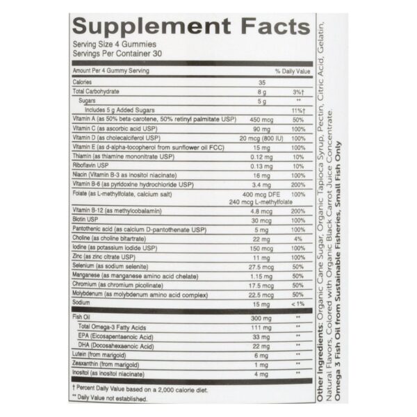 Smartypants Gummy Multivitamin -teen Guy Complete - 120 Count - Image 2