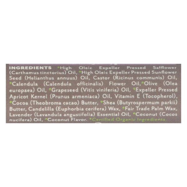 Soothing Touch Lavender Coconut Vegan Lip Balm  - Case Of 12 - .25 Oz - Image 2