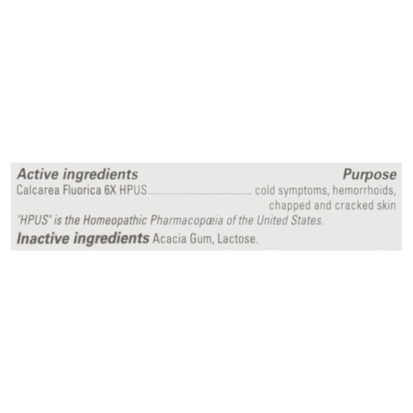 Hyland's - Calc Flour 6x Cell Salt - 1 Each-100 Tab - Image 2