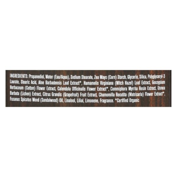 Every Man Jack Body Deodorant - Sandalwood - Aluminum Free - 3 Oz - Image 2