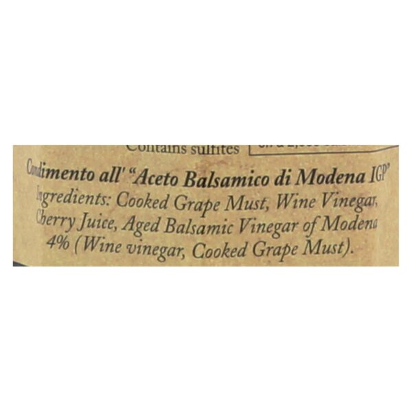 Lucini Italia Dark Cherry Balsamic Artisan Vinegar - Case Of 6 - 8.5 Fl Oz. - Image 2
