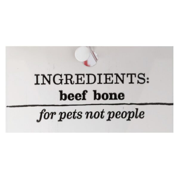 Happy N Healthy Pet - Dog Bone Beef Small - Case Of 12 - 1 Ct - Image 2