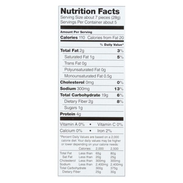 Old London - Melba Snacks - Sea Salt - Case Of 12 - 5.25 Oz. - Image 2