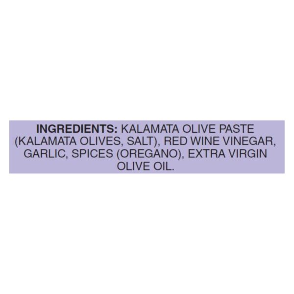Mt Vikos Kalamata Olive Spread - Case Of 6 - 7.6 Oz - Image 2