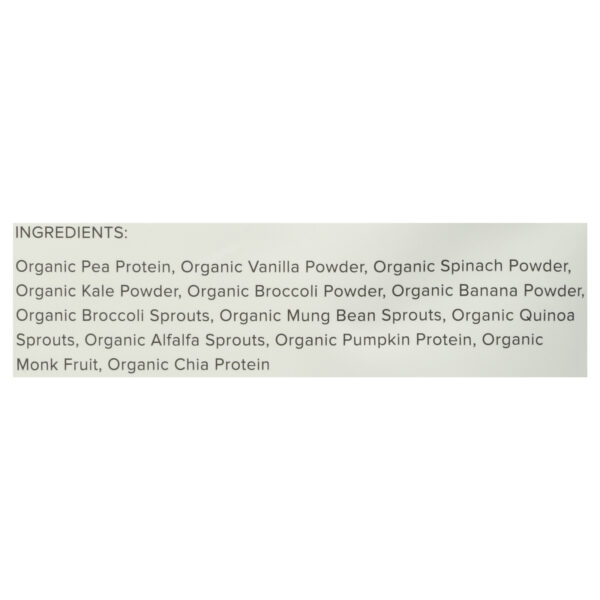 Truvani - Protein Powder Greens - 1 Each-12.59 Oz - Image 2