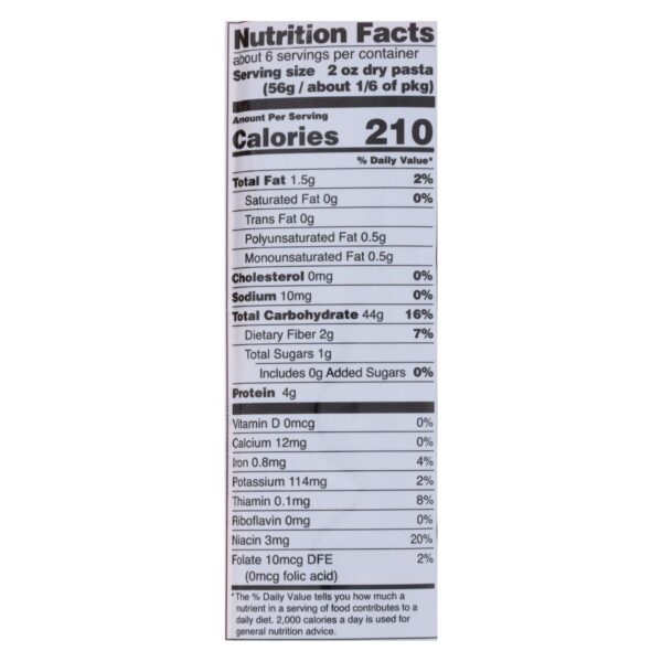 Tinkyada Brown Rice Pasta - Spaghetti Spanish - Case Of 12 - 12 Oz - Image 2