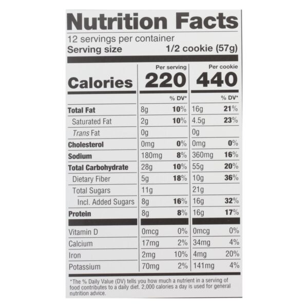 Lenny & Larry's - Complete Cookie Peanut Butter Chocolate Chip - Case Of 12-4 Oz - Image 5