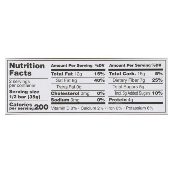 Taza Chocolate - Bar Wckd Dark Ginger 95% - Case Of 10 - 2.5 Oz - Image 2