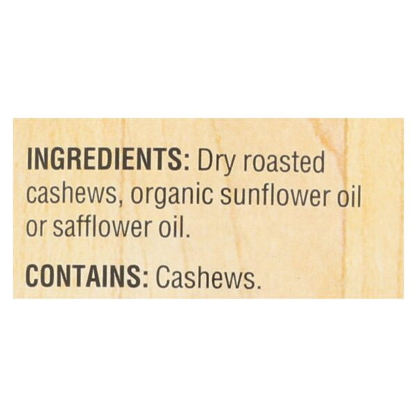 Woodstock Non-gmo Unsalted Smooth Cashew Butter - Case Of 12 - 16 Oz - Image 3