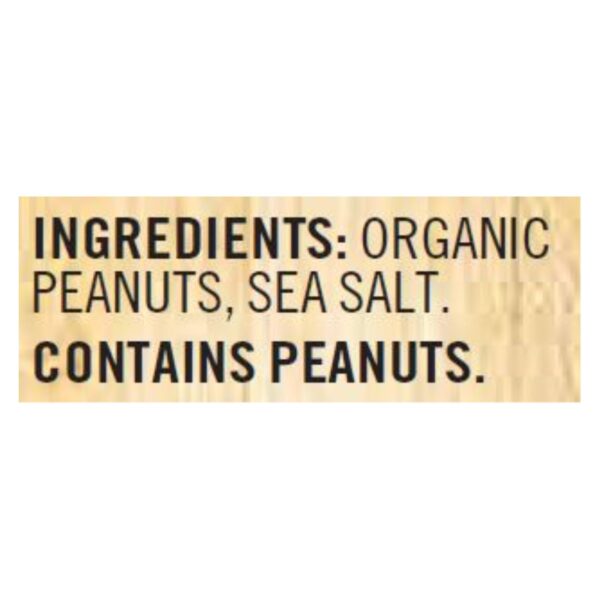 Woodstock Organic Smooth Easy Spread Peanut Butter - Case Of 12 - 35 Oz - Image 2