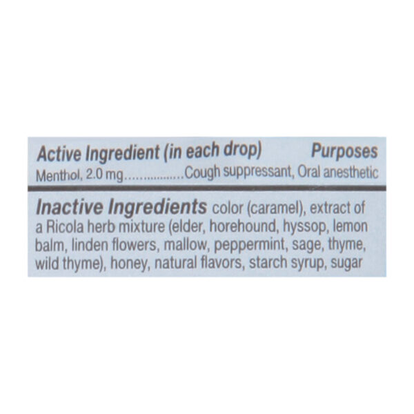Ricola - Cough Drop Honey Herb - Case Of 8-24 Ct - Image 2