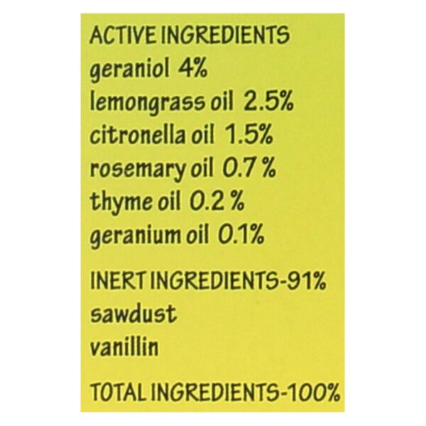 Neem Aura Naturals Outdoor Citronella Sticks - 10 Count - Image 2