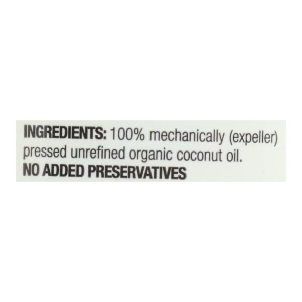 Spectrum Essentials Organic Coconut Oil - Unrefined - 15 Oz - Image 2