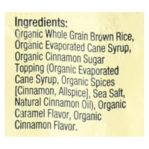 Lundberg Family Farms - Rice Cake Cinnamon Toast - Case Of 6-9.5 Oz - Image 2