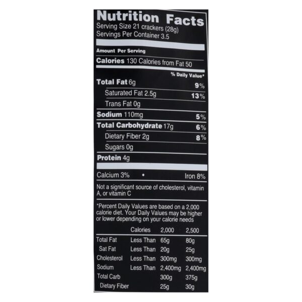 Laiki Rice Crackers - Black - Case Of 8 - 3.5 Oz. - Image 2